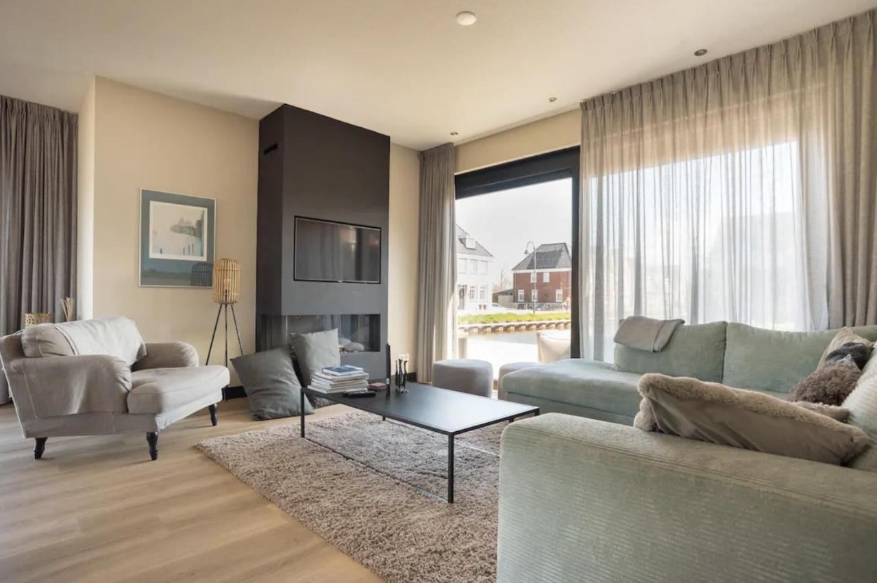 New High End Waterfront Family Villa Stavoren Exteriör bild