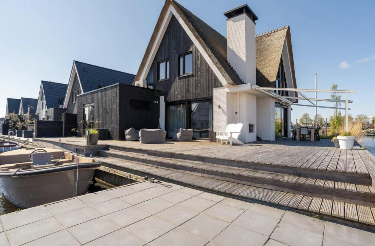 New High End Waterfront Family Villa Stavoren Exteriör bild